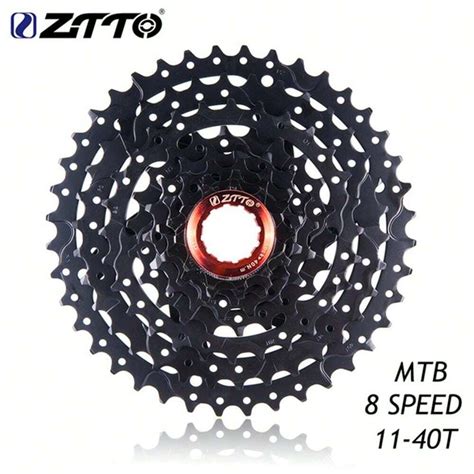 Cassette De Velocidades Ztto S T Mtb Negro Volante Libre De