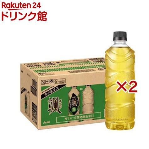 【楽天市場】アサヒ 颯 そう 緑茶 ラベルレス ペットボトル 24本入×2セット 1本620ml 【颯】：楽天24 ドリンク館