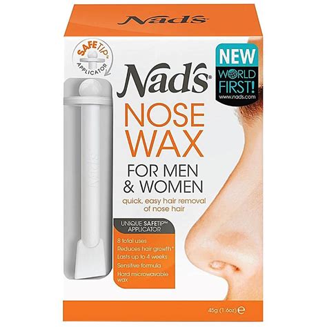 Nad S Nose Wax Waxing Kit Easy Hair Removal Wax