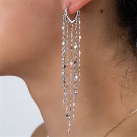 Go Dutch Label Oorknoppen Hoop Waterval Zilver Bol