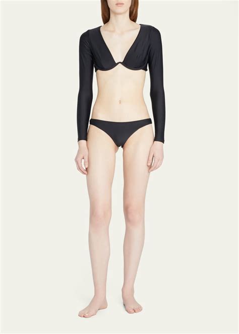 Jade Swim Most Wanted Low Rise Bikini Bottoms Bergdorf Goodman