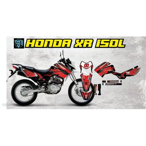 Honda XR 150L Full Body Decals Shopee Philippines