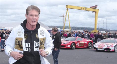 David Hasselhoff Meets Eager Fans At Titanic Belfast Ahead Of Gumball