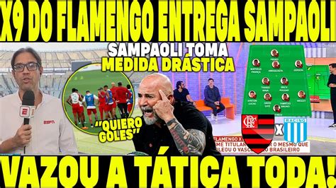 Sampaoli Faz Grande Mudan A T Tica In Dita No Flamengo E X Entrega