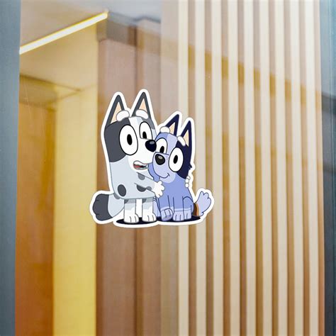 Bluey Inspired Stickers Vinyl Stickers Kiss Cut Waterproof Stickers