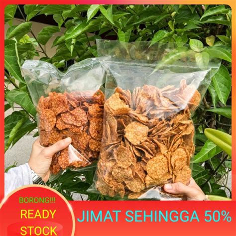 Kerepek Tempe Sira Pedas Masin Gram Risiko Hancur Shopee