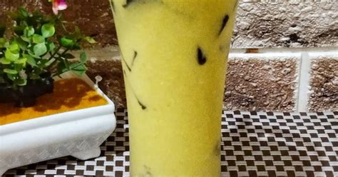 Resep Grass Jelly Avokado Juice Oleh Lanjarsih Mama Fifian