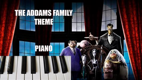 The Addams Family Theme Song - Piano Cover - YouTube