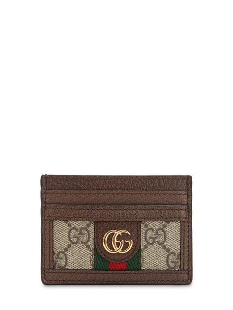 Gucci Ophidia Gg Supreme Card Holder Gucci