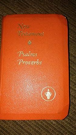 Amazon In Buy New Testament With Psalms Proverbs King James Version