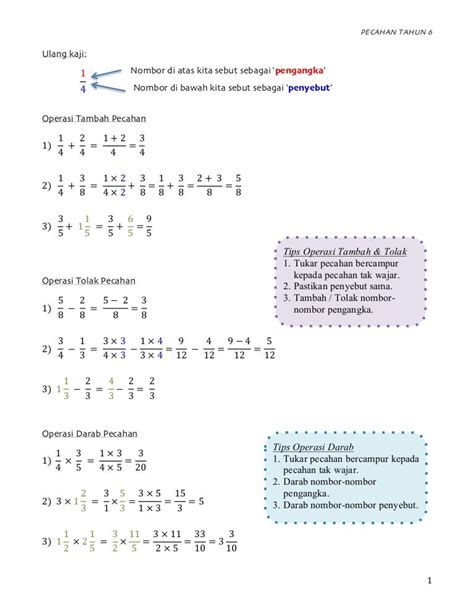 Soalan Pecahan Tahun 4 Ejercicio De Matematik Tahun 4 Pecahan Photos