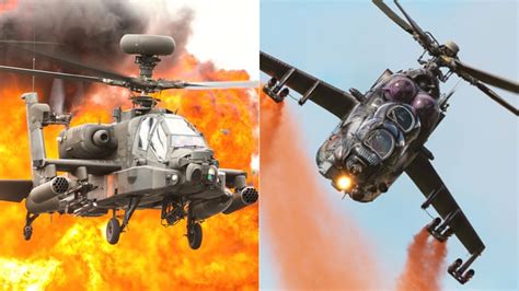 AH-64 Apache Vs. Mi-24 Hind: How Do They Compare?