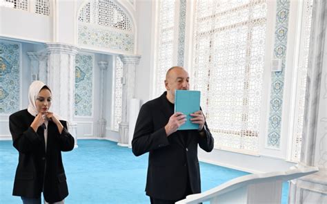 President Ilham Aliyev And First Lady Mehriban Aliyeva Attend