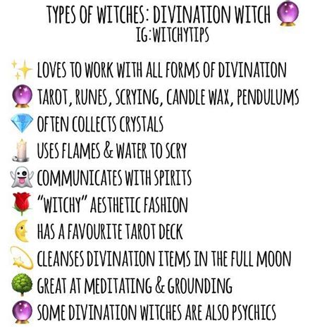 Tips For Witches Everywhere On Instagram Divination Witch A