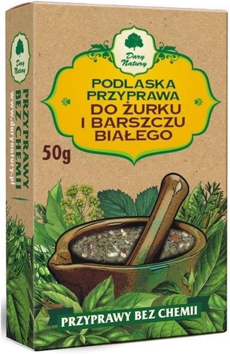 Dary Natury Przyprawa Do Żurku I Barszczu Białego Ceny i opinie