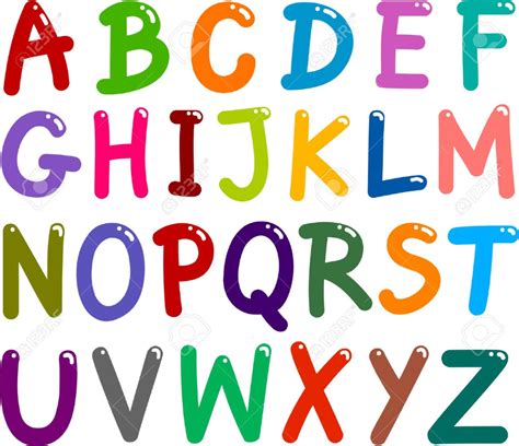 Illustration De La Capitale Lettres De L alphabet Pour L éducation