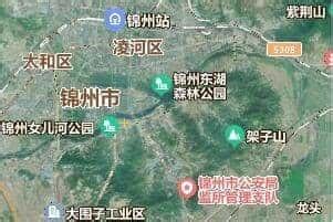 锦州市地图 - 卫星地图、实景全图 - 八九网