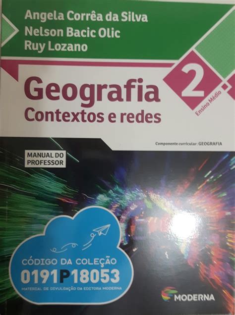 Geografia Contextos E Redes Vol 2 Mercado Livre