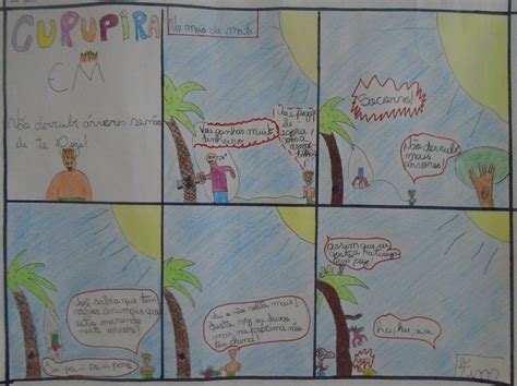 Historia Em Quadrinhos Sobre Folclore - 5
