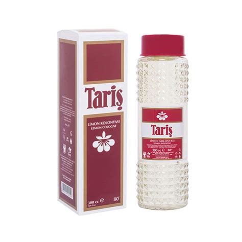 TARİŞ LİMON KOLONYASI 300ml EAU DE COLOGNE LEMON COLOGNE TURKISH