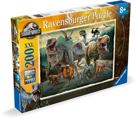 Ravensburger XXL Jurassic World Das Leben Findet Einen Weg 200 Teile