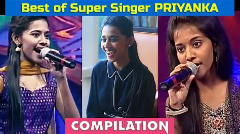 Best Of Super Singer Priyanka Songs Youtube