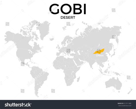 Gobi Desert Map