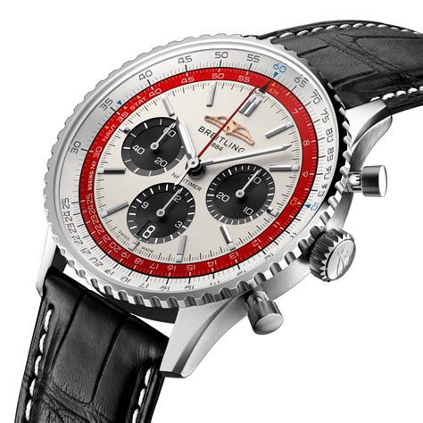 Navitimer B01 Chronograph 43 Boeing 747 Stainless Steel Cream