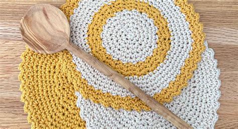 Free Crochet Dishcloth Patterns For A Stylish Practical Item