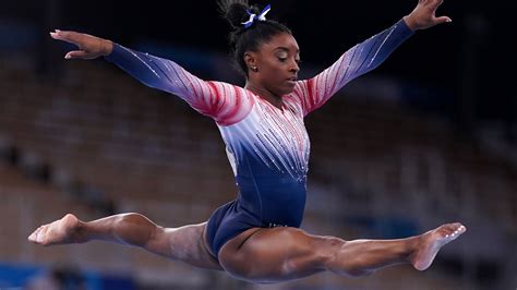 Tokyo Olympics: Simone Biles wins bronze on balance beam in return to ...