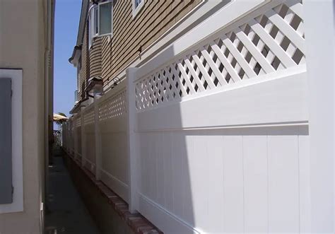 Vinyl Semi Privacy Fencing Styles Orange County Fencing Contractor