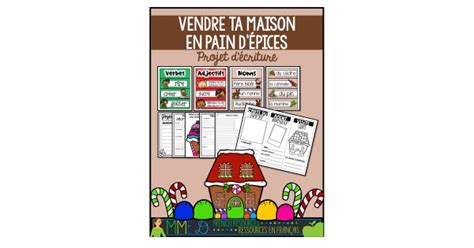 Noël Maison en pain d épices Projet d écriture