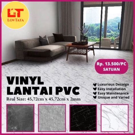 Jual Lt Did Lantai Vinyl Stiker X Cm Pc Perekat Vinyil