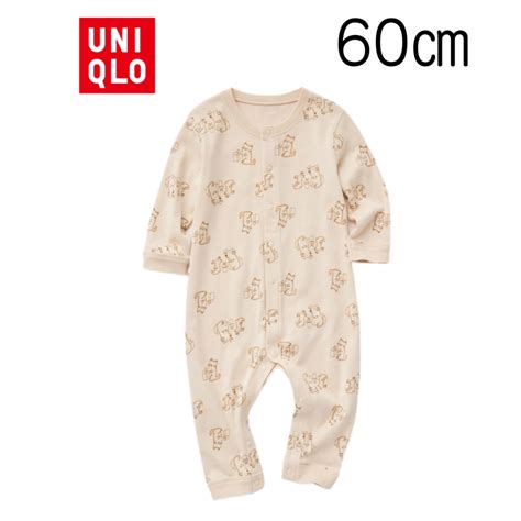 Uniqlo 【新品未使用】ユニクロ ベビー フライスカバーオール 長袖 60の通販 By Lyric1215｜ユニクロならラクマ