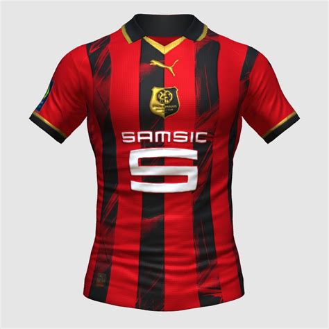 Stade Rennais Home Concept Kit Fifa Kit Creator Showcase