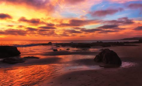 Moro Beach at Crystal Cove State Park in Laguna Beach, CA - California Beaches