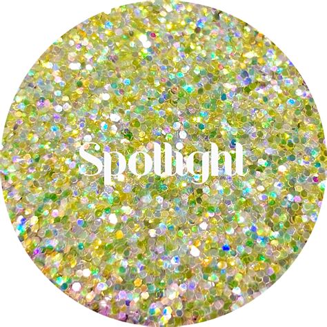 yellow glitter page  glitter heart