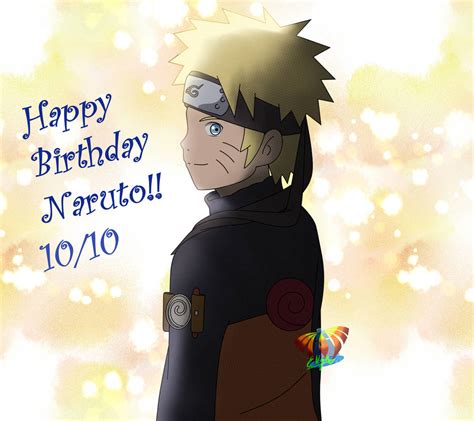 Happy Birthday Naruto By Thezoe611 On Deviantart