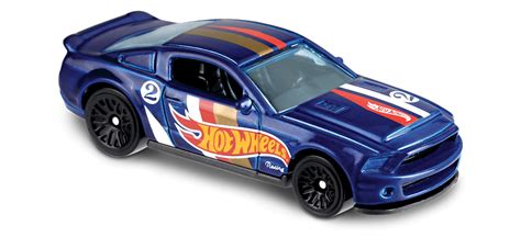 10 FORD SHELBY GT500 SUPER SNAKE In Blue HW RACE TEAM Car Collector