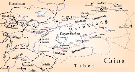 Titus Didactica East Turkestan Map