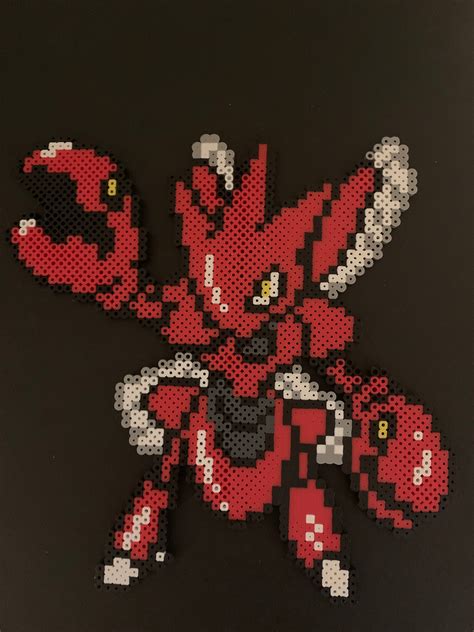 Scizor Pokemon Perler Art | Etsy