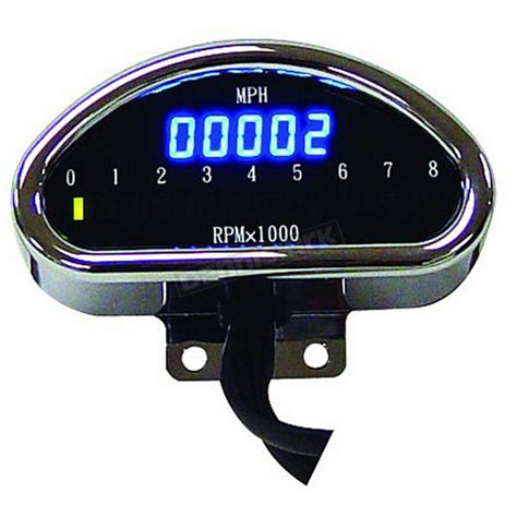 V Factor Digital Speedometer Tachometer Harley Davidson