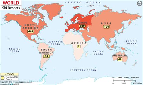 Ski Resorts Europe Map – Map Vector