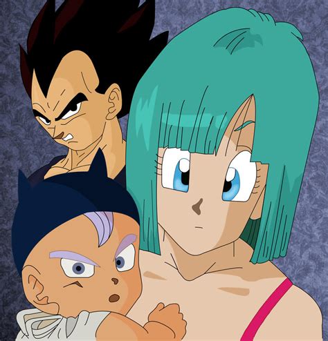 Bulma Trunks Y Vegeta By Raighto On Deviantart