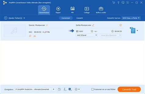 Convertisseur AAC En WAV Convertir AAC En WAV Facile Ou Gratuit