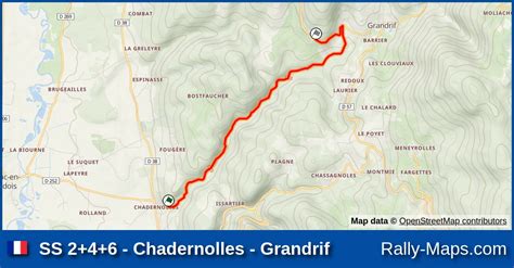 Mapa Harmonogram Profil Elewacji Os Chadernolles Grandrif