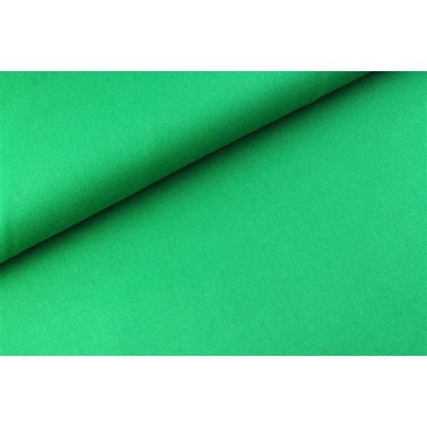 Gabardine Unie Vert Coud Foudre