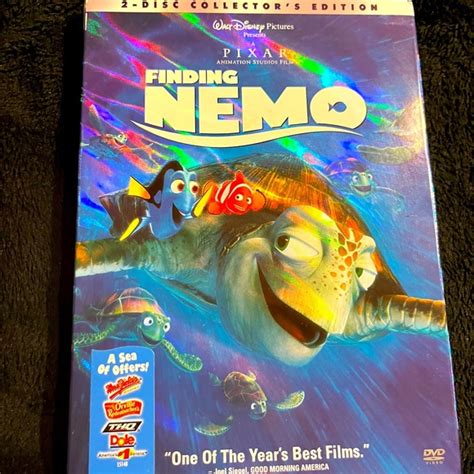 Disney Media Disney Pixar Finding Nemo Blue Ray Dvd Movie New