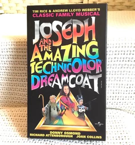 DONNY OSMOND JOSEPH And The Amazing Technicolor Dreamcoat VHS Joan ...