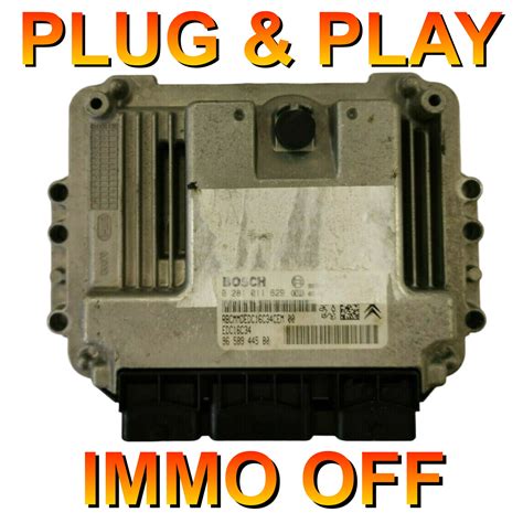 Peugeot Citroen HDi ECU Bosch 0281011629 9658944580 EDC16C34